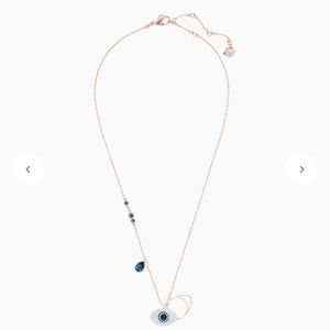 SWAROVSKI SYMBOLIC EVIL EYE PENDANT, BLUE
